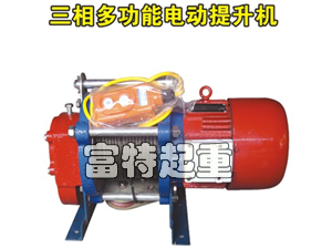 三相多功能電動(dòng)提升機(jī)