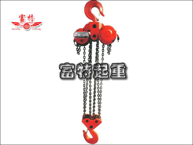 富特新款20噸DHP型環(huán)鏈電動(dòng)葫蘆